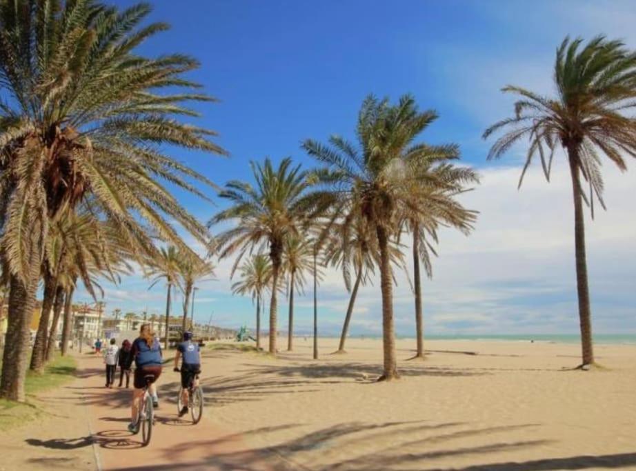 Ferienwohnung Valencia Atico Playa Patacona. Parking Incluido Exterior foto